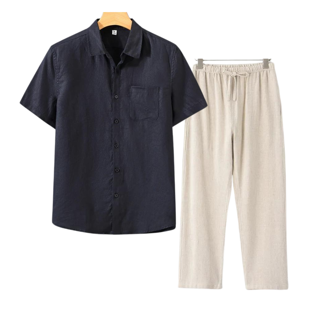 Alexander Linen Set (Short)