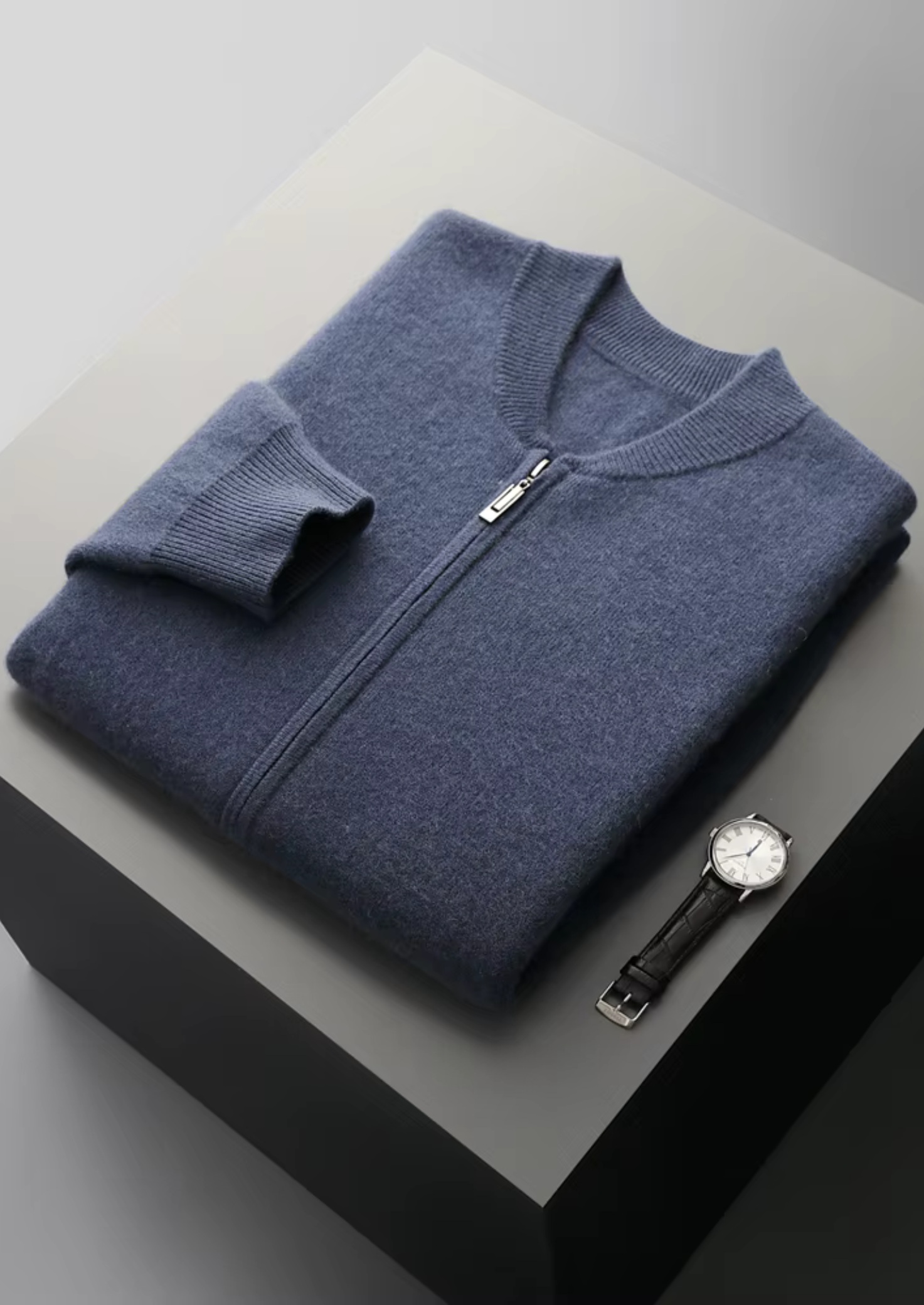 Wool V-neck Cardigan