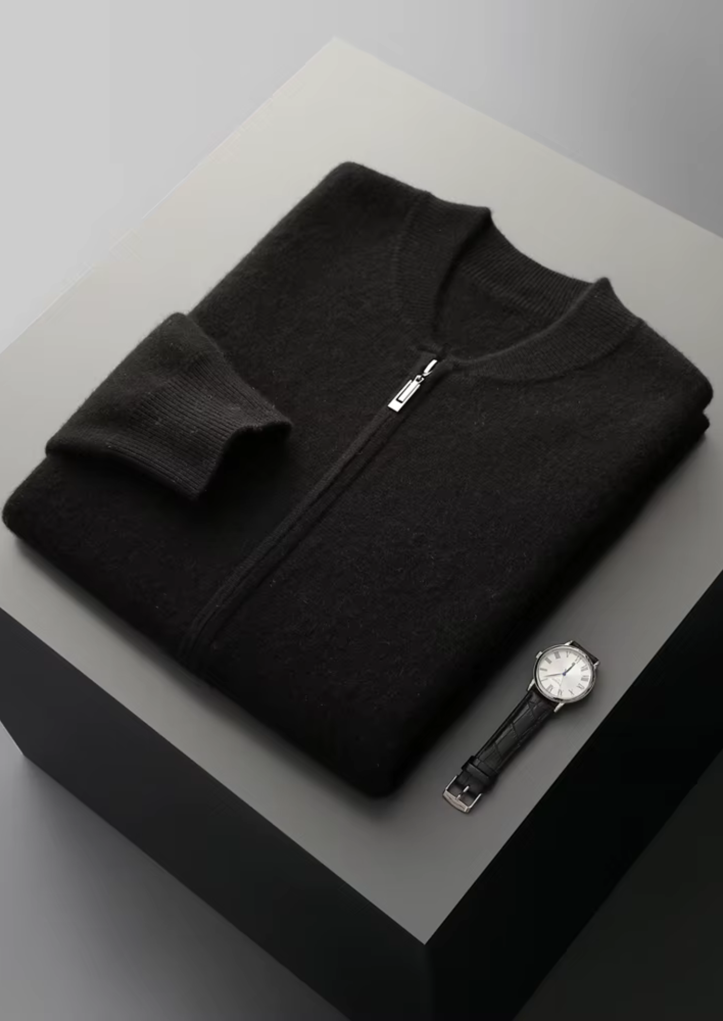 Wool V-neck Cardigan