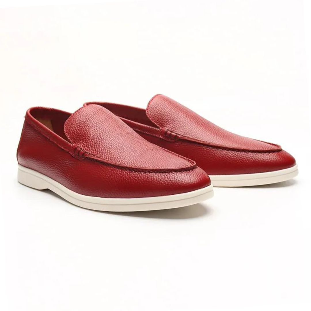 Alexander Cowhide Leather Loafers