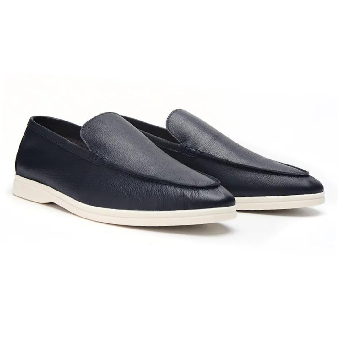 Alexander Cowhide Leather Loafers