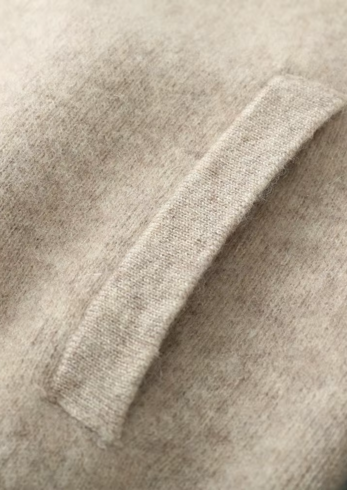 Wool V-neck Cardigan