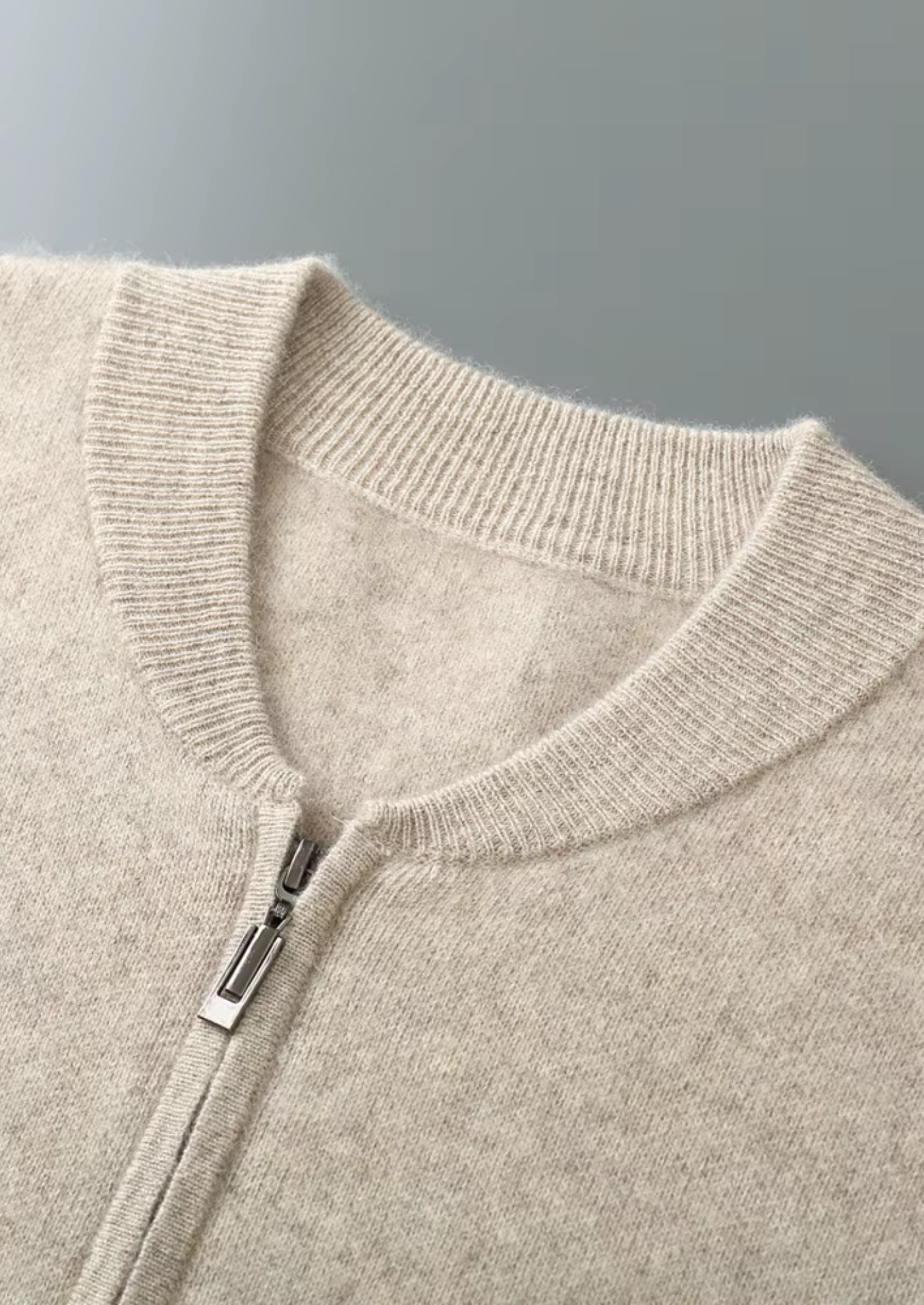 Wool V-neck Cardigan