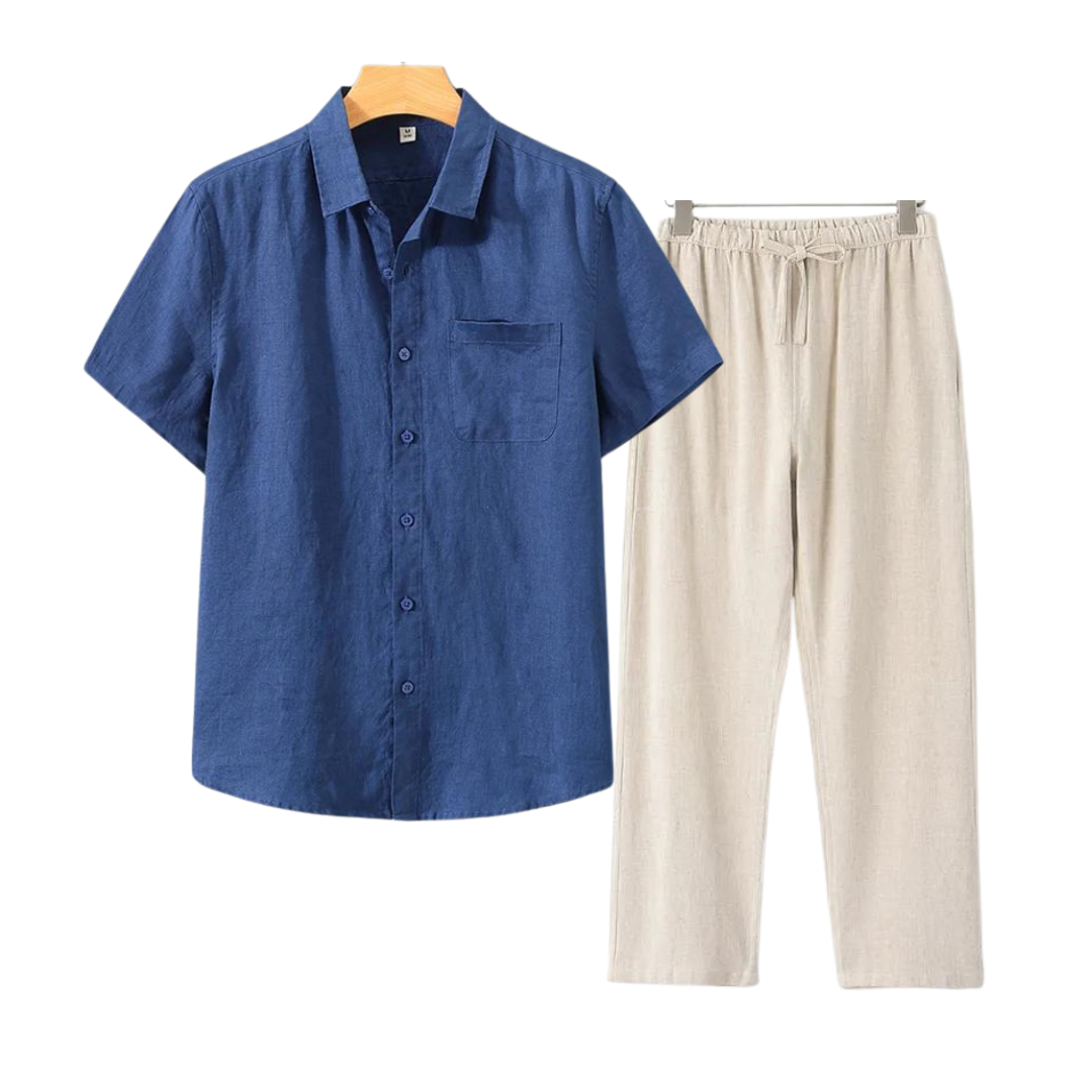 Alexander Linen Set (Short)