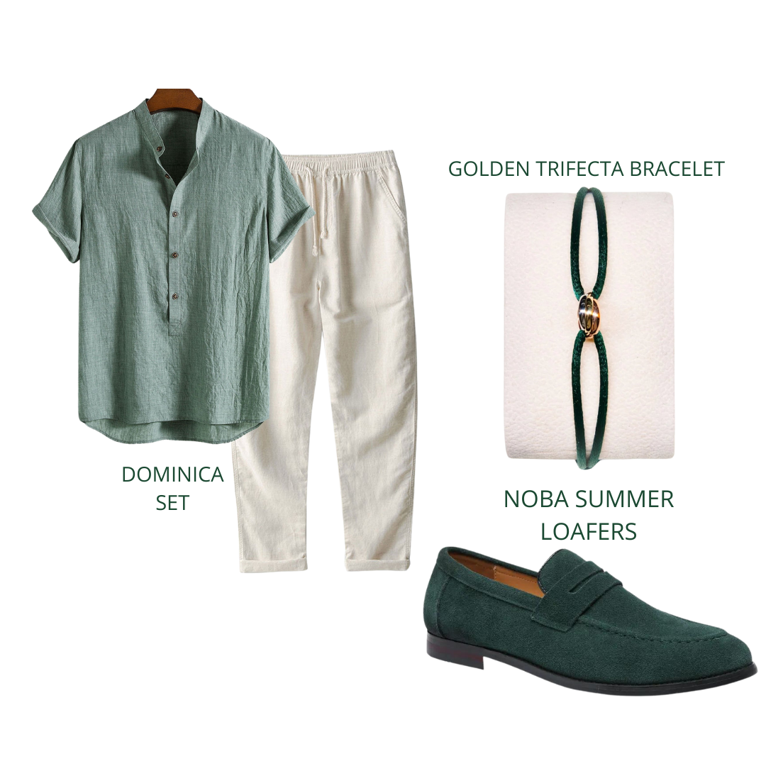 Alexander4 piece set- Green