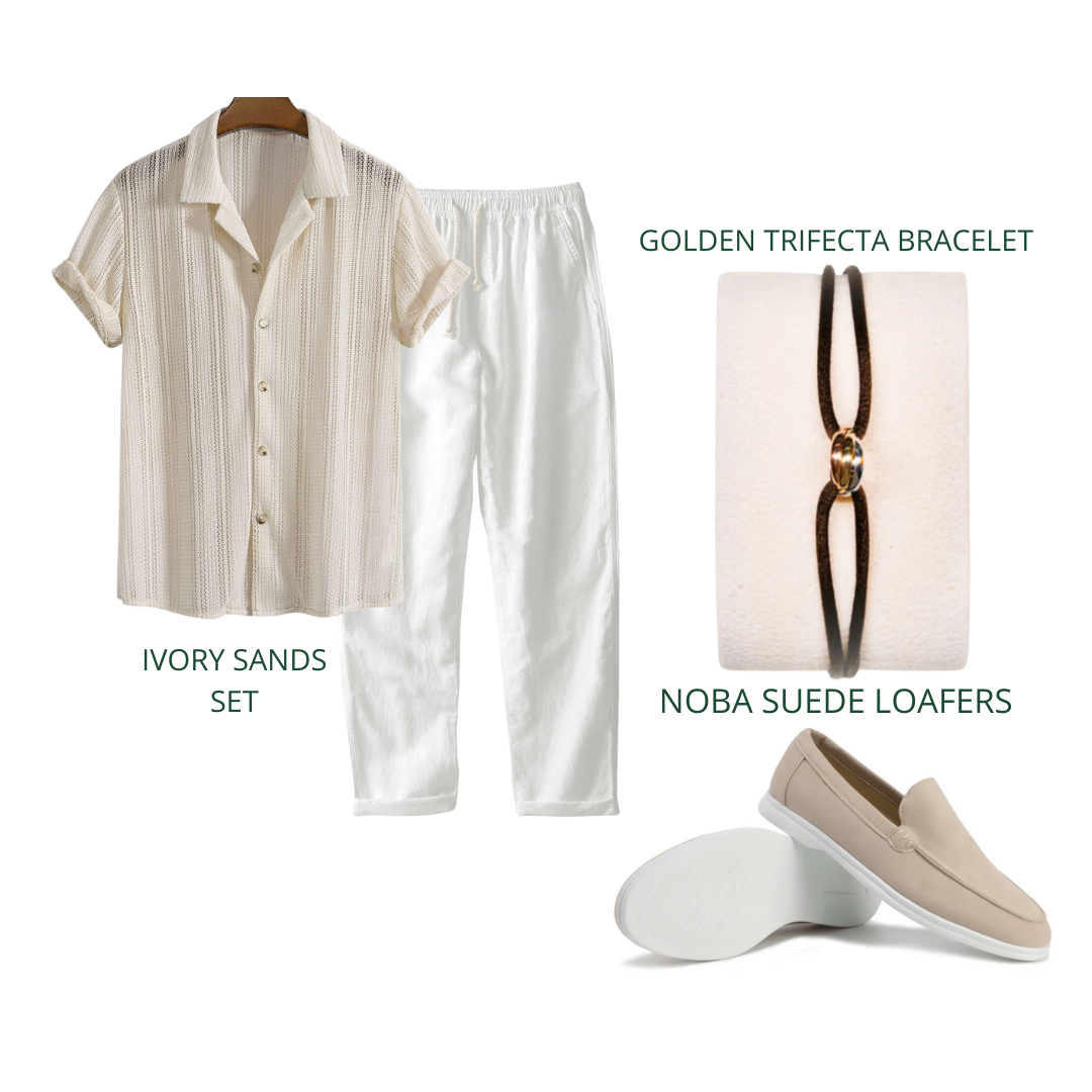 Alexander 4 piece set- Ivory Sands