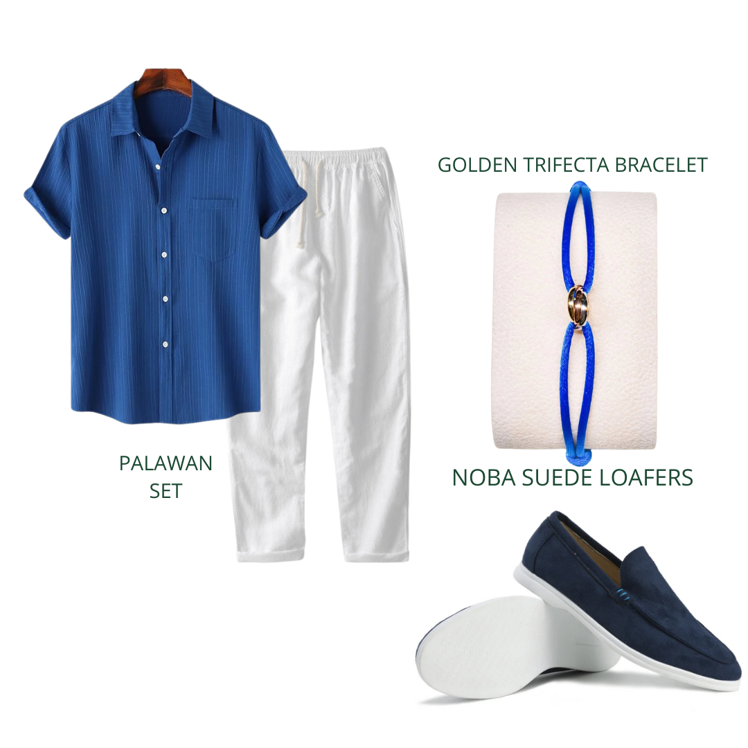 Alexander 4 piece set- Navy Blue