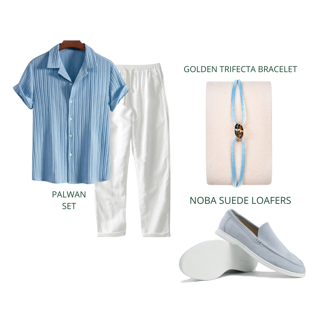 Alexander 4 piece set- Light Blue