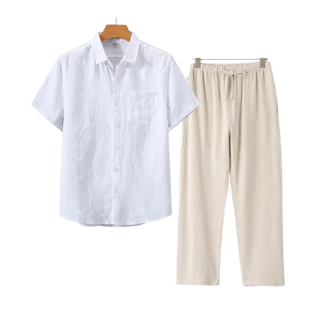Alexander Linen Set (Short)