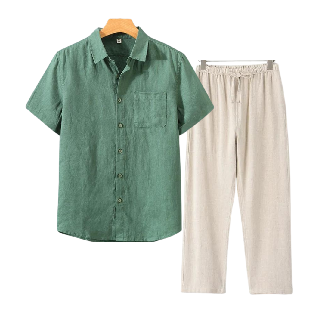 Alexander Linen Set (Short)