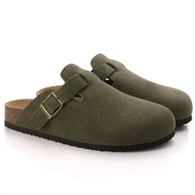 Alexander Suede Clogs