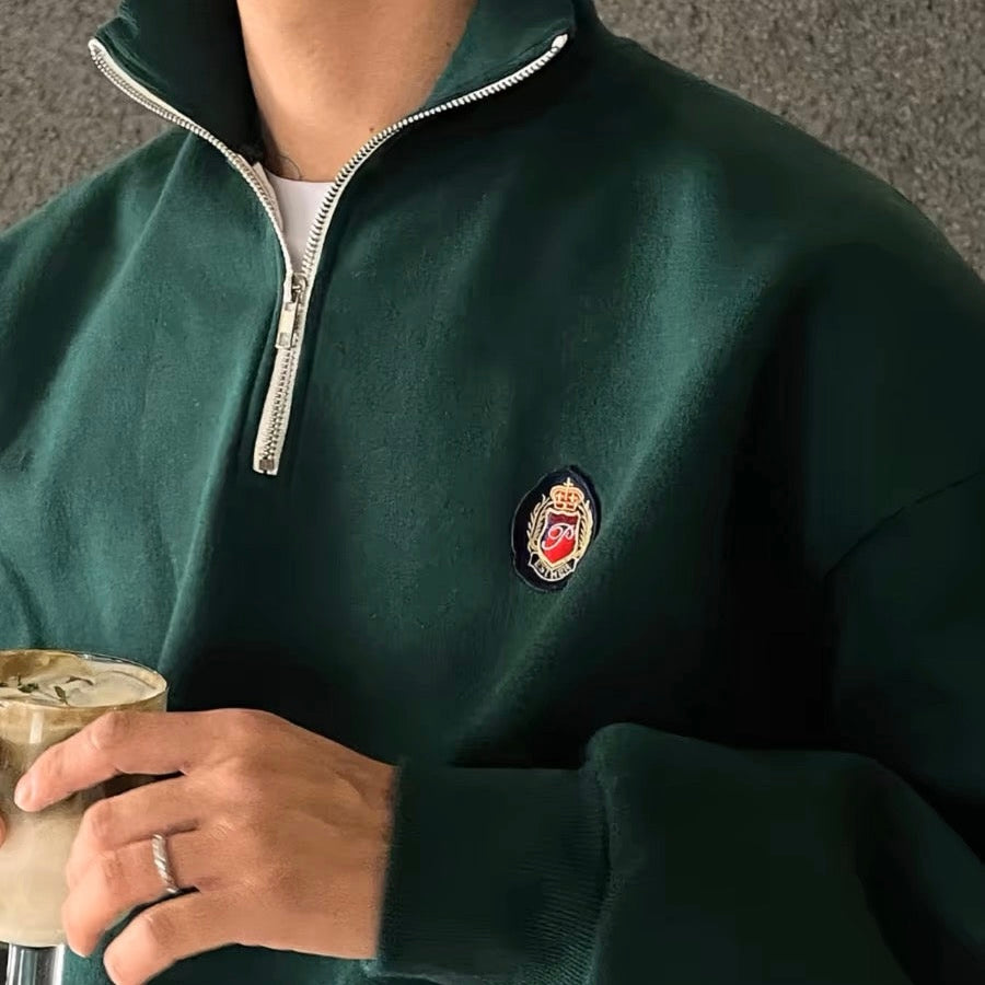 VARSITY QUARTER ZIP