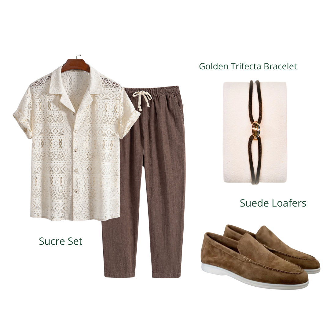 Alexander 4 piece set- Caramel