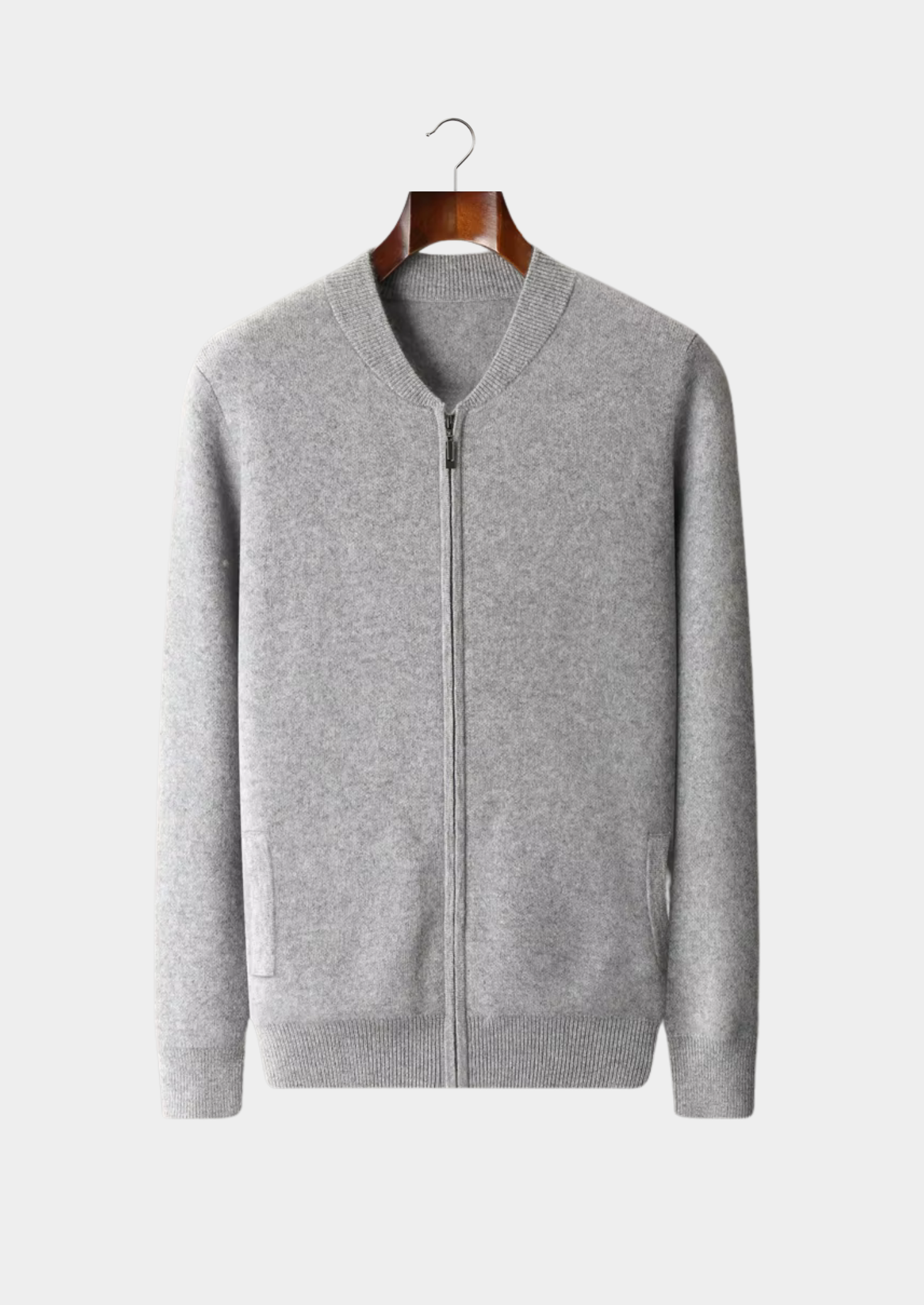 Wool V-neck Cardigan