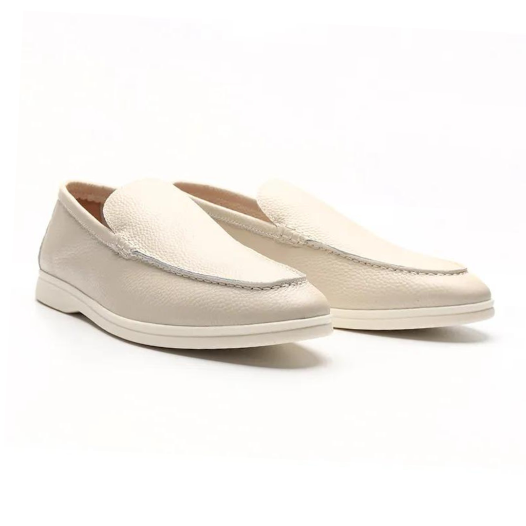 Alexander Cowhide Leather Loafers