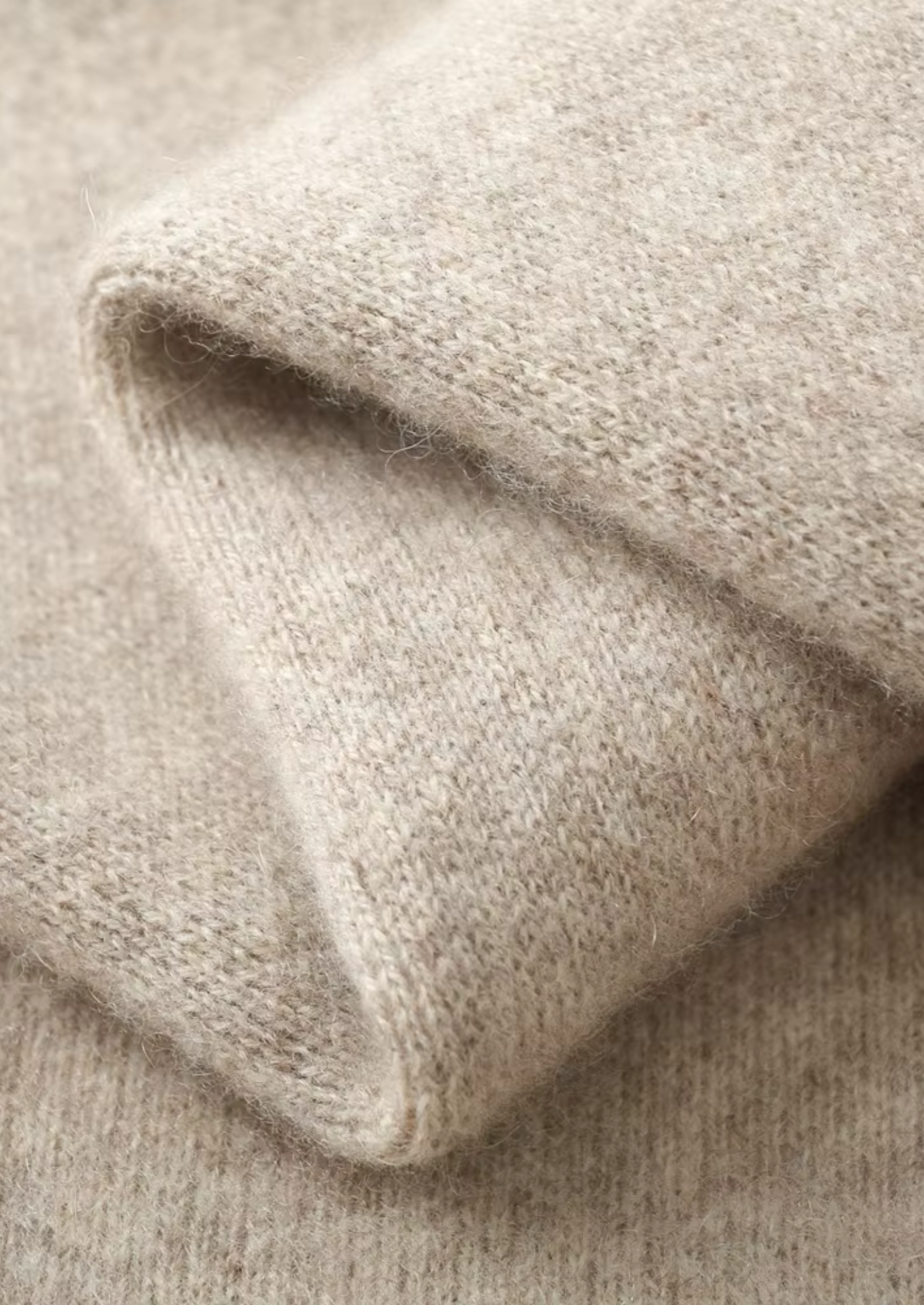 Wool V-neck Cardigan