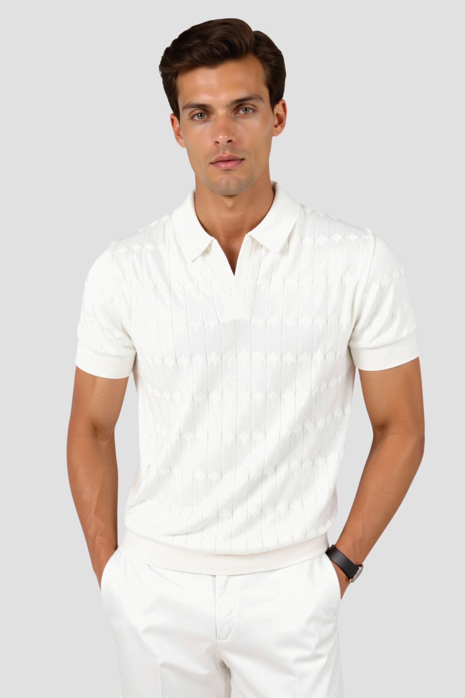 Premium V-Neck Polo