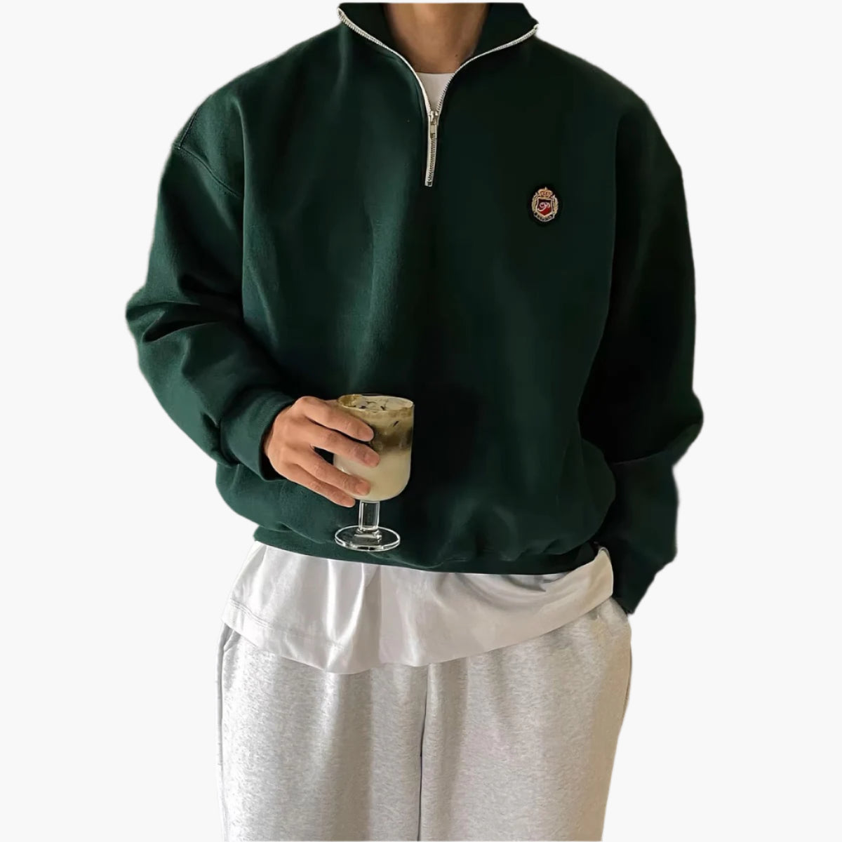 VARSITY QUARTER ZIP