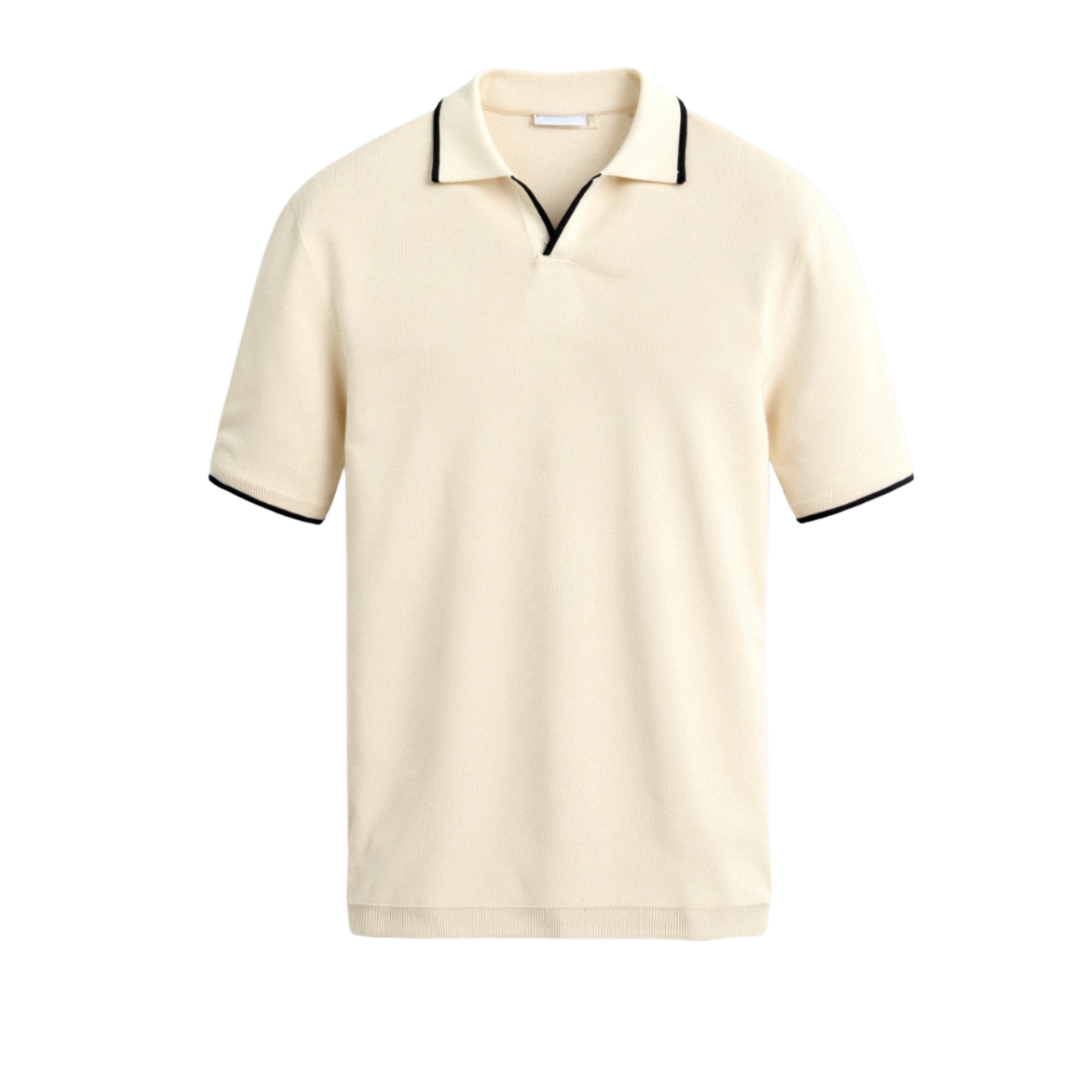 Alexander Contrast Slim Fitted Polo