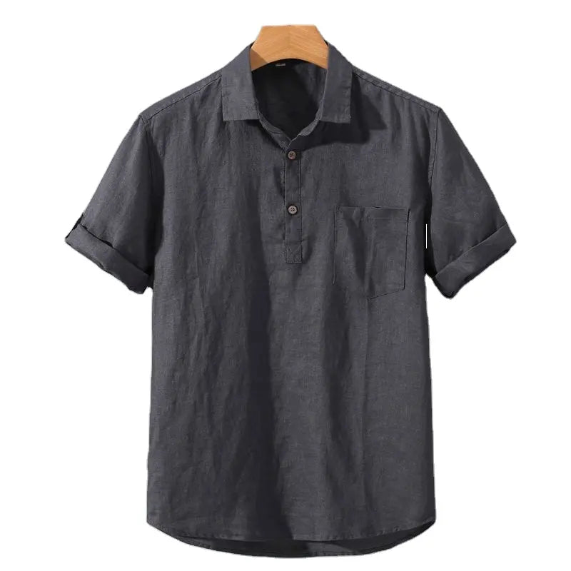 Cannes - Linen Shirt (Shortsleeve)