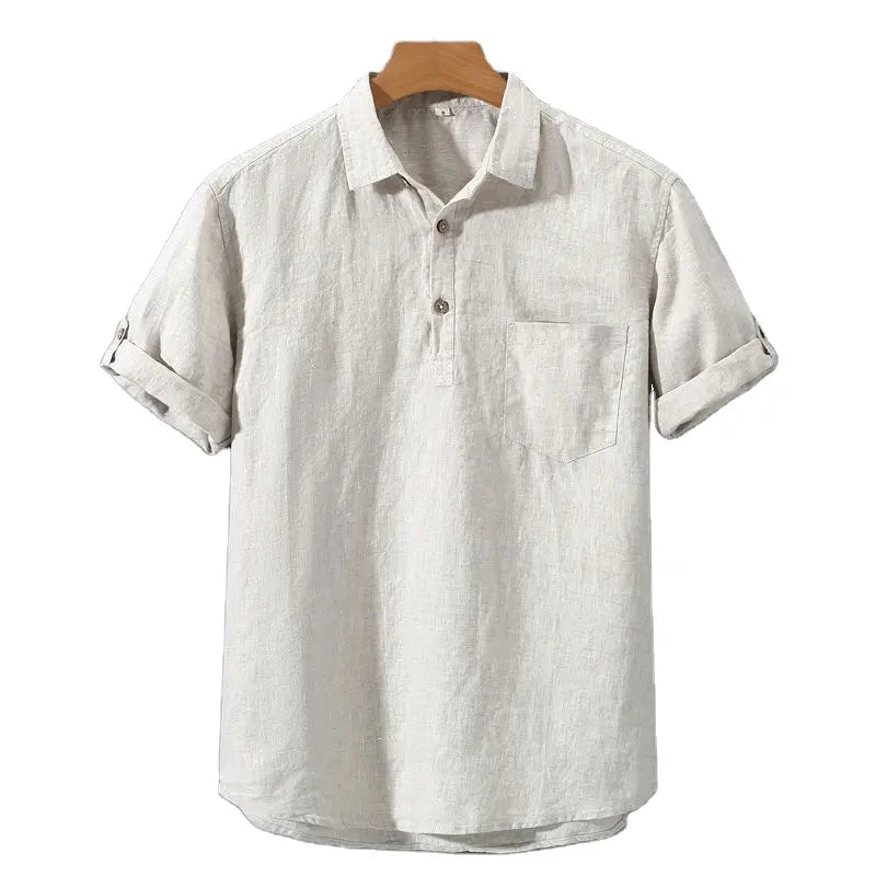 Cannes - Linen Shirt (Shortsleeve)