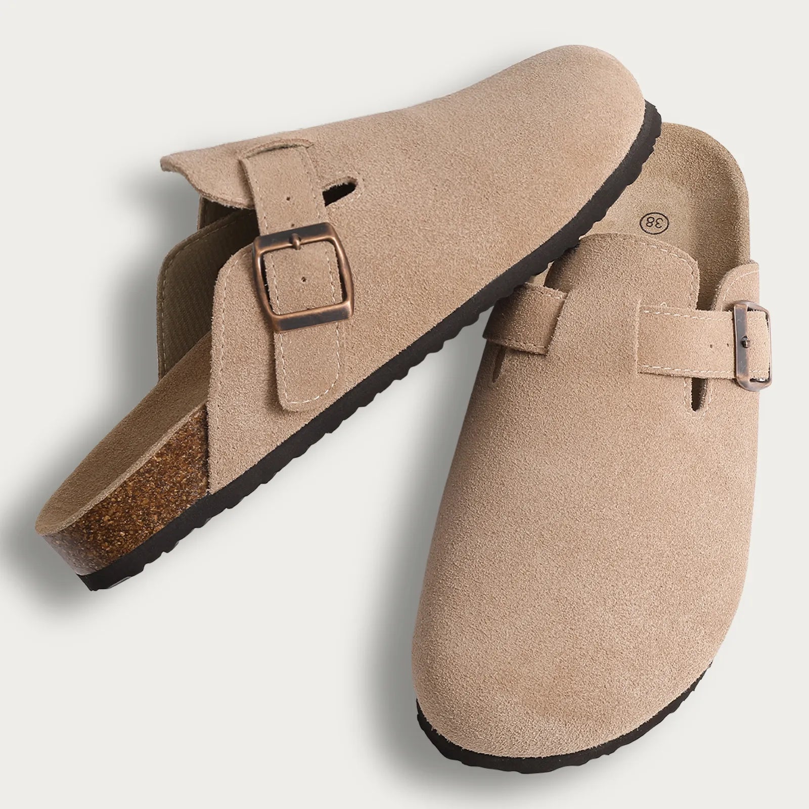 Alexander Suede Clogs